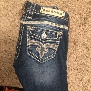 Rock Rivival faded skinny jeans